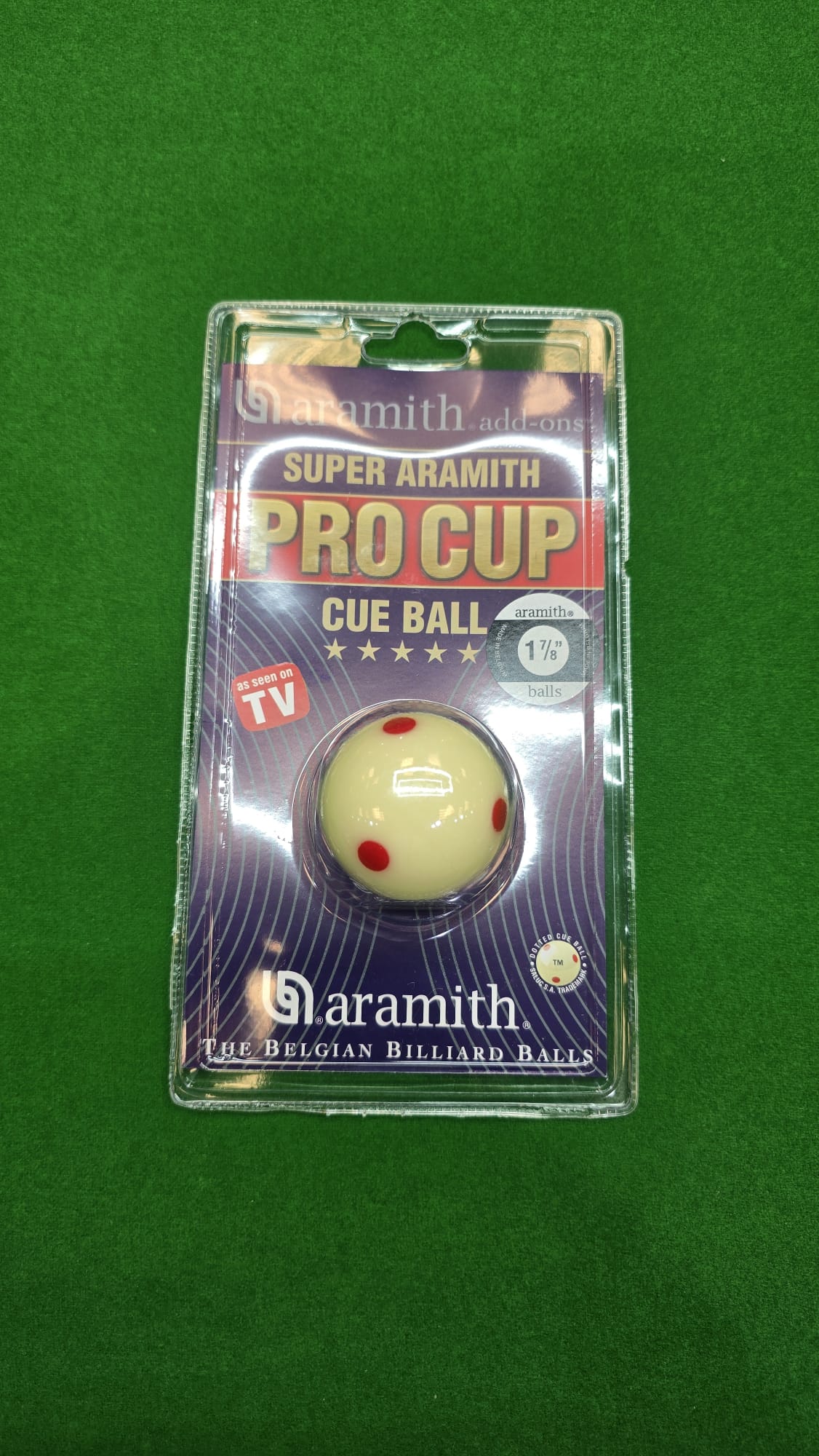 Aramith Super Pro Cup Cue Ball 1 7/8