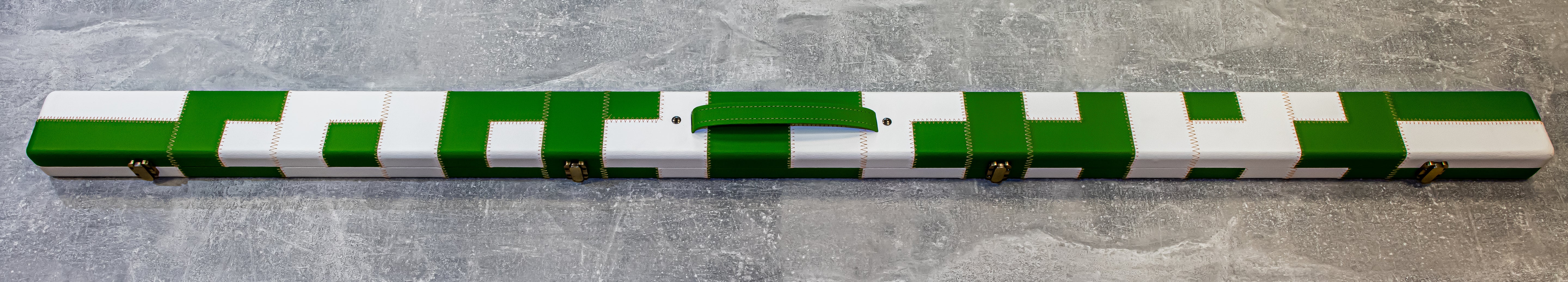 EBS Leatherette Patch White/Green