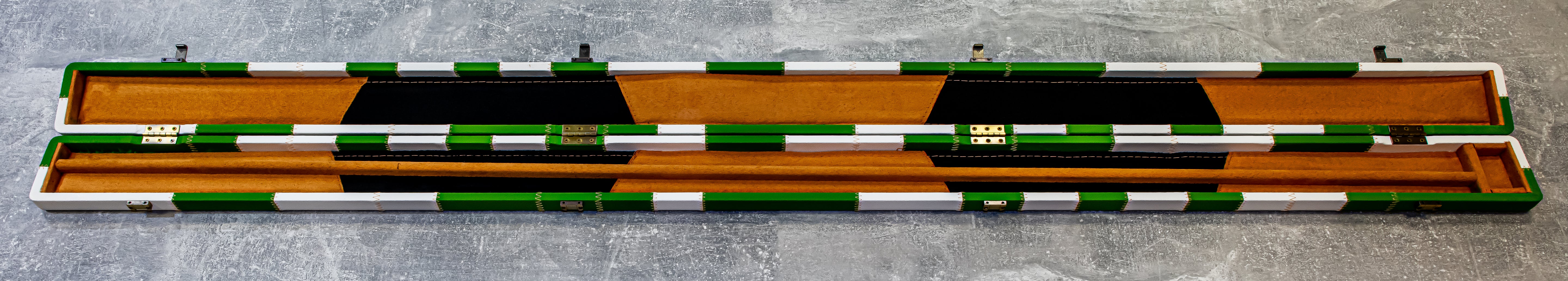 EBS Leatherette Patch White/Green