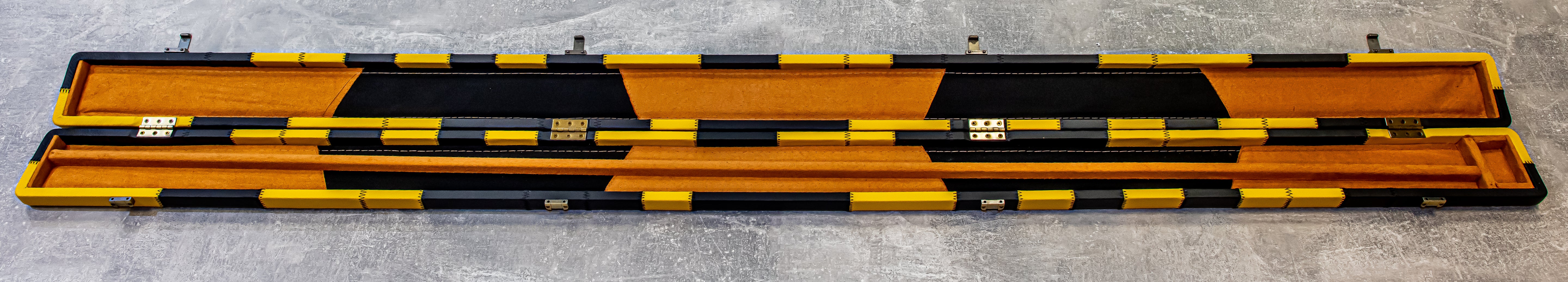 EBS Leatherette Patch Black/Yellow
